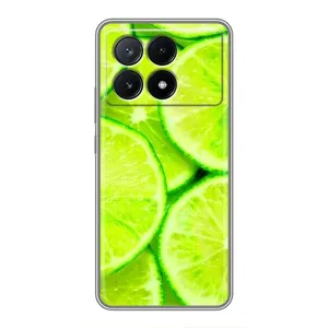 Чохли з фруктами для Xiaomi POCO X6 Pro (5G) (VPrint) (Лайм)