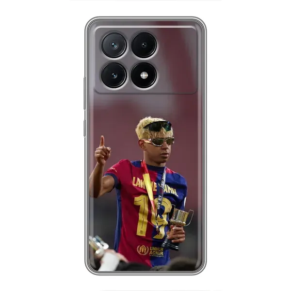 Чохол з принтом «Lamine Yamal» для Xiaomi POCO X6 Pro (5G) Чохол з принтом «Lamine Yamal» для Xiaomi POCO X6 Pro (5G)