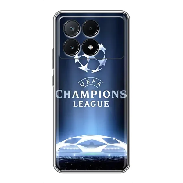 Чохол з принтом «Ліга чемпіонів» для Xiaomi POCO X6 Pro (5G)
