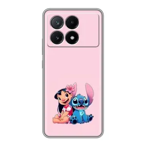 Чохол з принтом Стіч на Xiaomi POCO X6 Pro (5G) (Ліло і Стіч)