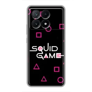 Чохол Гра в кальмара для Xiaomi POCO X6 Pro (5G) (Патерн Гра кальмара)