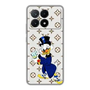 Чехли для Xiaomi POCO X6 Pro (5G) - Скрудж МакДак Louis Vuitton (PREMIUMPrint) (Макдак на стилі)