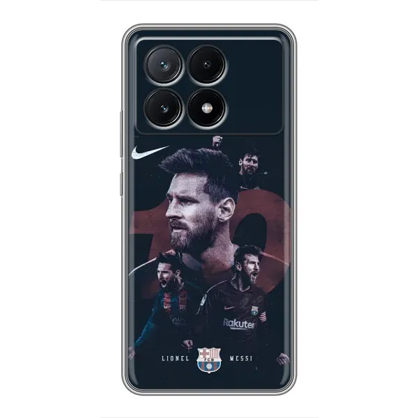 Чехол с принтом «Месси 10» для Xiaomi POCO X6 Pro (5G)
