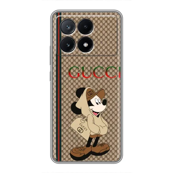 Чохол з принтом «Mickey GUCCI» для Xiaomi POCO X6 Pro (5G)