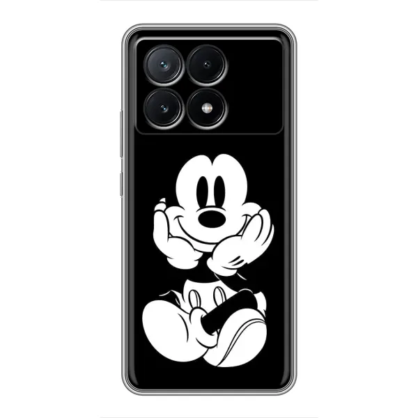 Чехол с принтом «Микки на черном» для Xiaomi POCO X6 Pro (5G)