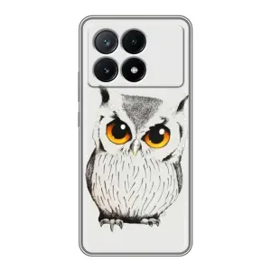 Чохол з пташками на Xiaomi POCO X6 Pro (5G) (VPrint) (Мила Сова)