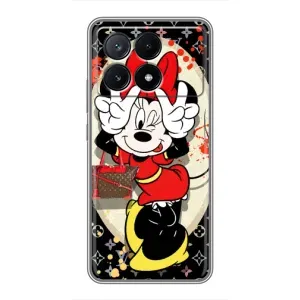 Чохол Disney Mouse Xiaomi POCO X6 Pro (5G) (PREMIUMPrint) (Мінні peace)