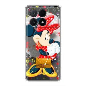Чохол Disney Mouse Xiaomi POCO X6 Pro (5G) (PREMIUMPrint) (Minni з бантіком)