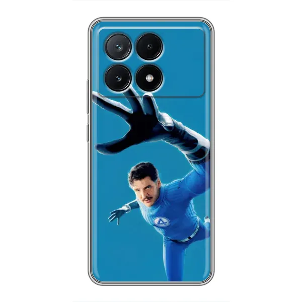 Чохол з принтом «Містер Фантастік супергерой» для Xiaomi POCO X6 Pro (5G)