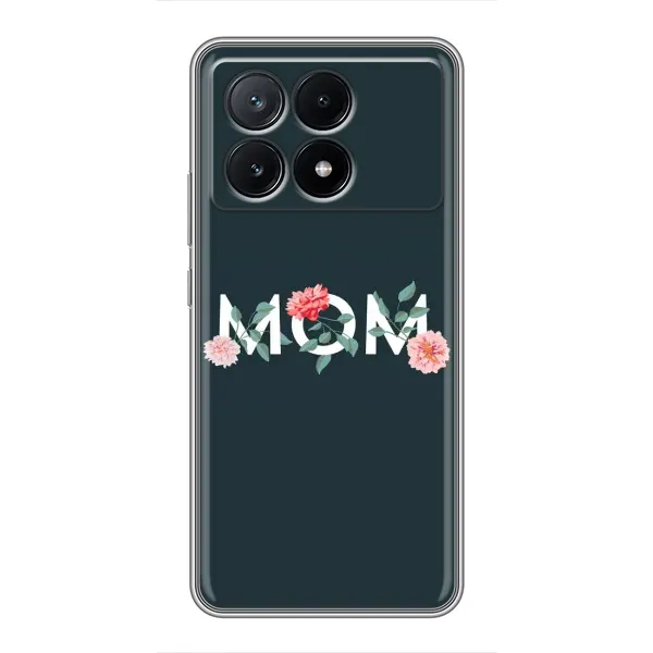 Чохол з принтом «Mom дизайн» для Xiaomi POCO X6 Pro (5G)