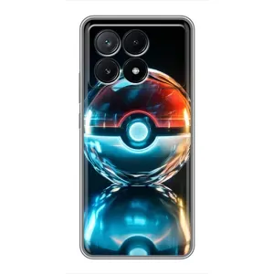 Чохол з Пікачу на Xiaomi POCO X6 Pro (5G) (М'яч Пікачу)
