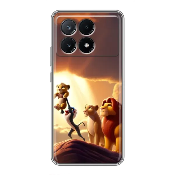 Чохол з принтом «Сімба на презентації» для Xiaomi POCO X6 Pro (5G)