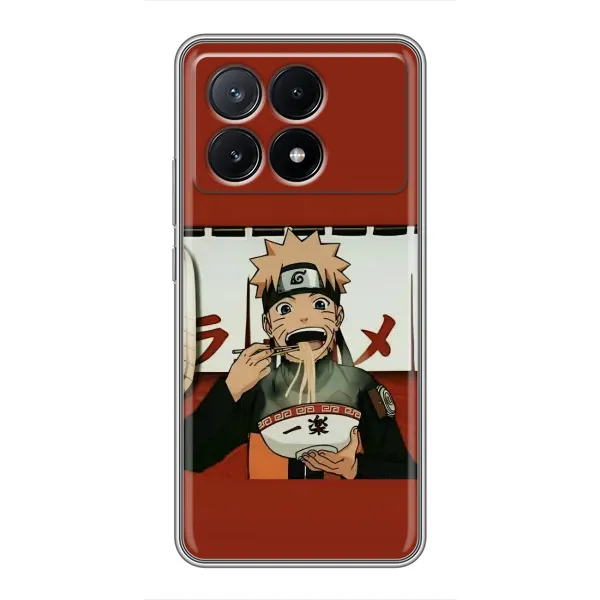Чехол с принтом «Наруто с лапшой» для Xiaomi POCO X6 Pro (5G) Чехол с принтом «Наруто с лапшой» для Xiaomi POCO X6 Pro (5G)