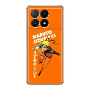 Naruto Anime Чохли для ПОКО Х6 Про (5G) (AlphaPrint) (Наруто узумакі)