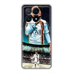 Чохол Неймар для Xiaomi POCO X6 Pro (5G) (AlphaPrint) (Неймар ПСЖ)