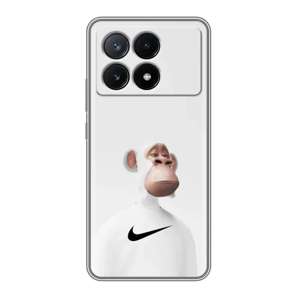 Чехол с принтом «обезьяна NFT Nike» для Xiaomi POCO X6 Pro (5G)