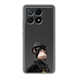 Чохли з Мавпами NFT для Xiaomi POCO X6 Pro (5G) (AlphaPrint) (Мавпа NFT)