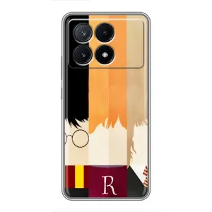 Чохли з Гаррі Поттером для Xiaomi POCO X6 Pro (5G) (AlphaPrint) (обкладинка Гарі Потера)