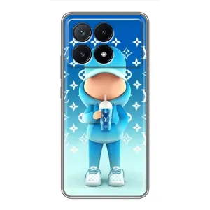 Круті Чохли Луі Віттон для Xiaomi POCO X6 Pro (5G) (AlphaPrint) (Хлопець LV)