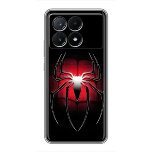 Чохол з людиною павуком для Xiaomi POCO X6 Pro (5G) - (AlphaPrint) (Паук марвел)
