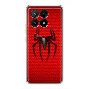 Чохол з людиною павуком для Xiaomi POCO X6 Pro (5G) - (AlphaPrint) (Павук Марвел)