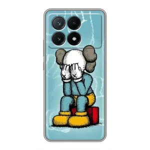 Чохли для Xiaomi POCO X6 Pro (5G) - Bearbrick Louis Vuitton (PREMIUMPrint) (Плач Bearbrick)