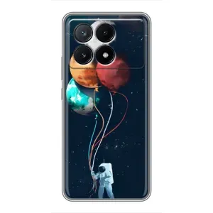 Космічні Чохли для ПОКО Х6 Про (5G) (VPrint) (Планети кульки)