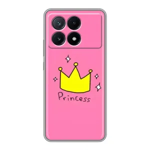 Чохол з картинкою (Стильні) ПОКО Х6 Про (5G) - (AlphaPrint) (Princess)