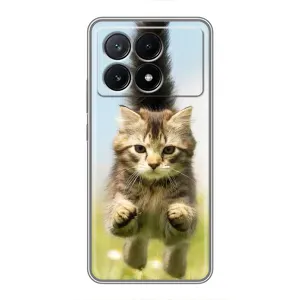 Чохли з Котиками для Xiaomi POCO X6 Pro (5G) (VPrint) (Прижок кота)