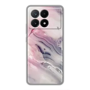 Мраморний чехол на Xiaomi POCO X6 Pro (5G) (VPrint) (Пурпурний Мрамор)