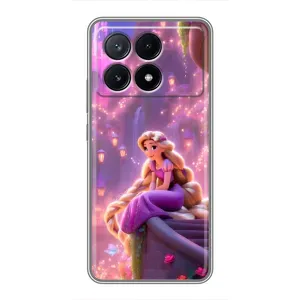 Чохол Рапунцель для Xiaomi POCO X6 Pro (5G) (Рапунцель у замку)