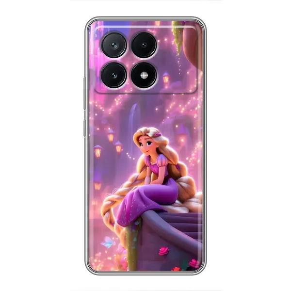 Чохол з принтом «Рапунцель у замку» для Xiaomi POCO X6 Pro (5G)