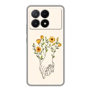 Чехлы для любимой на ПОКО Х6 Про (5G) (VPrint) (Руки любві)