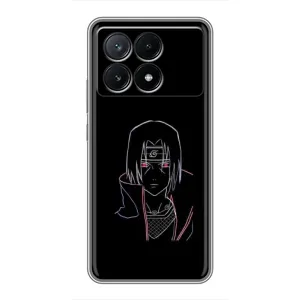 Чохли на тему: Ітачи Учіха для Xiaomi POCO X6 Pro (5G) (AlphaPrint) (силует Ітачі)