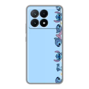 Чохол з принтом Стіч на Xiaomi POCO X6 Pro (5G) (Стіч фон)