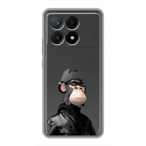 Чохли з Мавпами NFT для Xiaomi POCO X6 Pro (5G) (AlphaPrint) (стильна мавпа NFT)