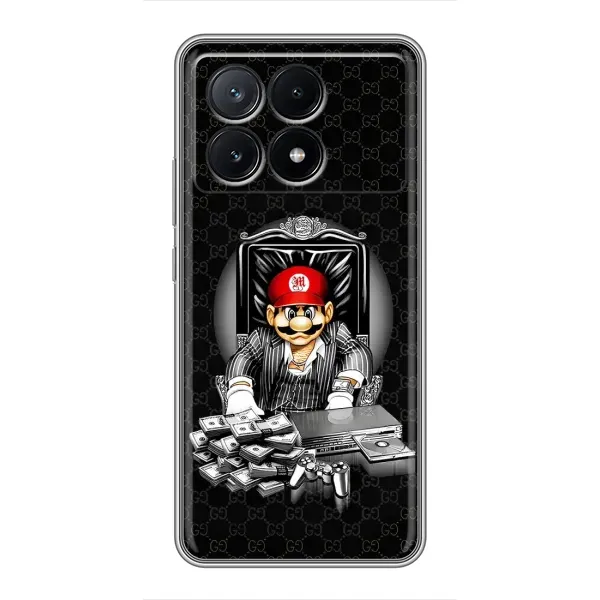 Чехол с принтом «Супер Марио» для Xiaomi POCO X6 Pro (5G)
