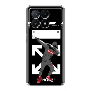 Чеохол для Xiaomi POCO X6 Pro (5G) з картинкою Supreme (AlphaPrint) (Супрім)