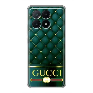 Чохли  GUCCI для ПОКО Х6 Про (5G) (AlphaPrint) (Текстура Гуччі)