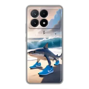 Чохол з мемом Тралалело тралала на Xiaomi POCO X6 Pro (5G)