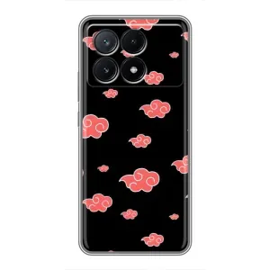Чохли Персонажі Аніме Наруто для Xiaomi POCO X6 Pro (5G) (AlphaPrint) (Хмарки Аніме)