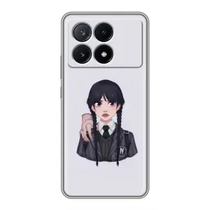 Чохли Венсдей на Xiaomi POCO X6 Pro (5G) Уенсдей (AlphaPrint) (Венздей і Річ)
