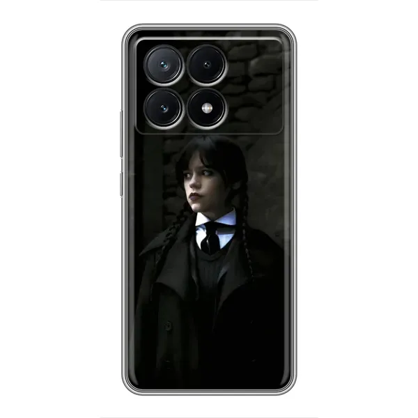 Чехол с принтом «Темный стиль Уэнздей» для Xiaomi POCO X6 Pro (5G)