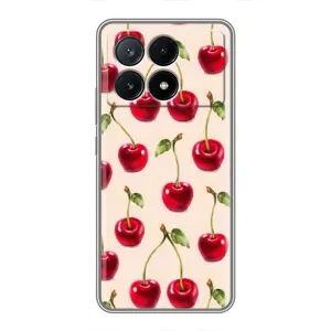 Чохли з фруктами для Xiaomi POCO X6 Pro (5G) (VPrint) (Черешня)