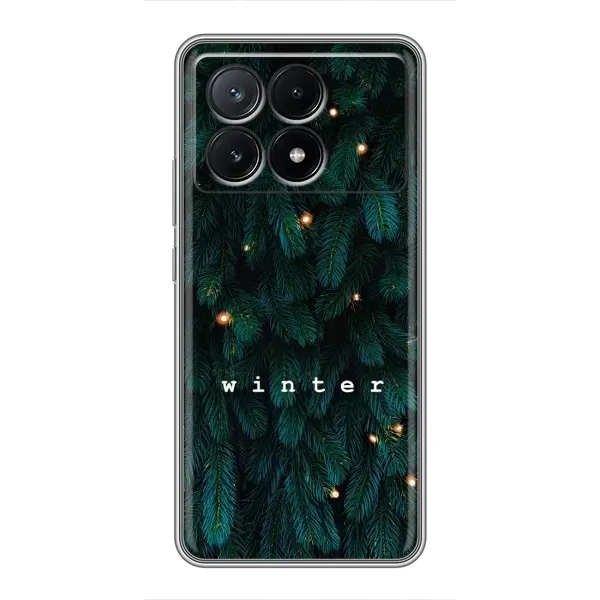 Чехол с принтом «Winter» для Xiaomi POCO X6 Pro (5G)