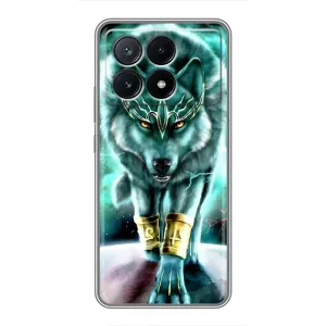 Захисні чохли для ПОКО Х6 Про (5G) (AlphaPrint) (ХІТ продаж) ВОВК (Яскравий вовк)
