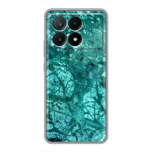 Мраморний чехол на Xiaomi POCO X6 Pro (5G) (VPrint) (Зелений мрамор)