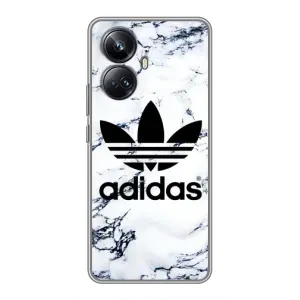 Чохли Адидас для Realme 10 Pro Plus (AlphaPrint) (Адідас на мраморі)
