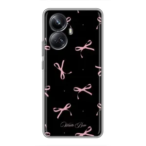 Чохол з бантиками на RealMe 10 Pro Плюс (Банти на чорному)