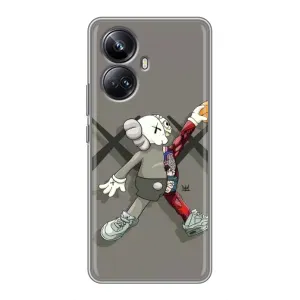 Чехлы для Realme 10 Pro Plus - Bearbrick Louis Vuitton (PREMIUMPrint) (Беарбрик Джордан)